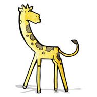 Cartoon Giraffe N18