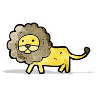 Cartoon Lion N54