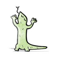 Cartoon Lizard N17