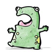 Cartoon Frog N45