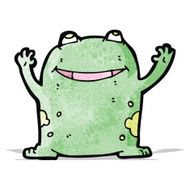Cartoon Frog N46