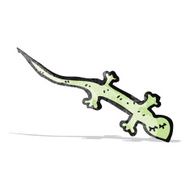Cartoon Lizard N19
