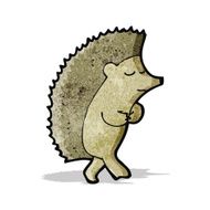 Cute Cartoon Hedgehog N6