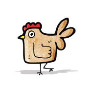 Cartoon Hen N11