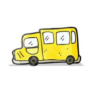Cartoon School Bus N26