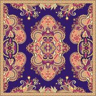 Traditional ornamental floral paisley bandanna N98