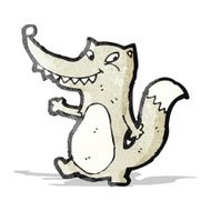 Cartoon Wolf N31