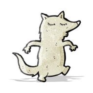 Cartoon Wolf N35
