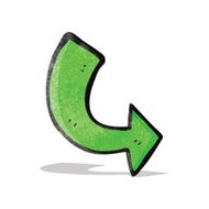 cartoon circular arrow N2