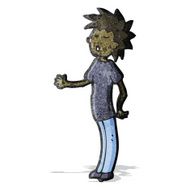 cartoon teenager N2