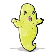 cartoon spooky ghost N23