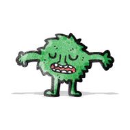 cartoon furry little monster N4