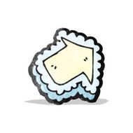 cartoon decorative arrow N12