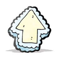 cartoon decorative arrow N13