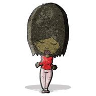 Cartoon Woman N19