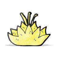 cartoon lotus flower