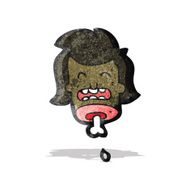 gross severed head cartoon N6