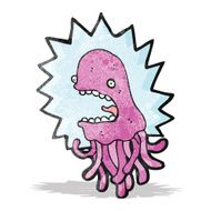 Cartoon Jellyfish N23
