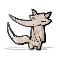 Cartoon Wolf N41