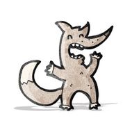 Cartoon Wolf N44