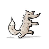 Cartoon Wolf N45