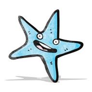 Cartoon Starfish N16