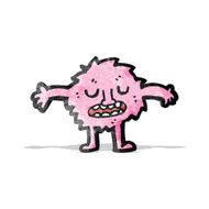 cartoon furry little creature