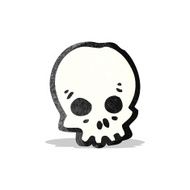 Cartoon Skull N20