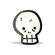 Cartoon Skull N23