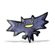 cartoon halloween bat N7