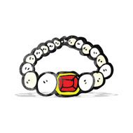 Cartoon Pearl Necklace N2