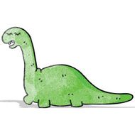 cartoon dinosaur N18