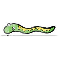 cartoon slithering snake N3