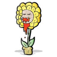 cartoon carnivorous flower N2