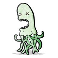 Cartoon Jellyfish N28