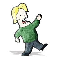 cartoon singing man N3