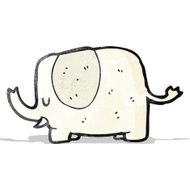 Cartoon Elephant N40