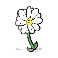 cartoon flower N79