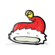 Cartoon Santa Hat N15