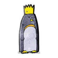 Cartoon Emperor Penguin N3