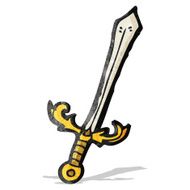 Cartoon Sword N16