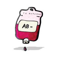 cartoon blood bag N3