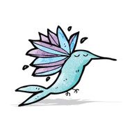 Cartoon Hummingbird N7