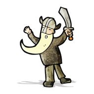 cartoon viking man N3