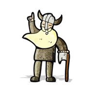 cartoon viking man N4