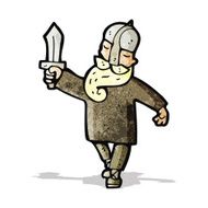 cartoon viking man N5