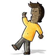 cartoon confident man N7