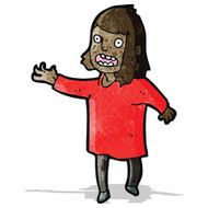 cartoon stressed woman N3