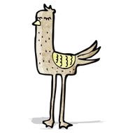 Cartoon Bird N40