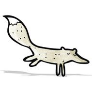cartoon little wolf N3